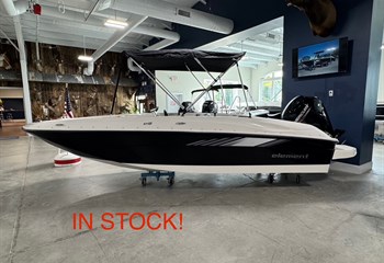 2025 Bayliner E18 Black/White Boat